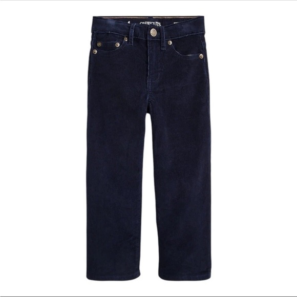 J Crew Kids' classic-fit stretch corduroy pant Boys Size. 6 Navy Blue‎ - Picture 1 of 4